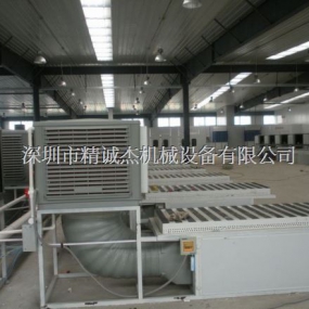 湿帘式除尘打磨台