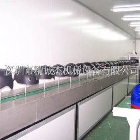 自转喷涂安全帽