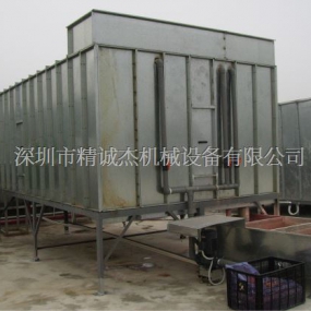 喷漆车间废气处理：喷淋水洗方形塔